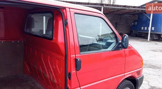 Червоний Фольксваген Transporter, об'ємом двигуна 2.46 л та пробігом 275 тис. км за 7000 $, фото 19 на Automoto.ua