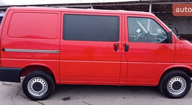 Червоний Фольксваген Transporter, об'ємом двигуна 2.46 л та пробігом 275 тис. км за 7000 $, фото 8 на Automoto.ua