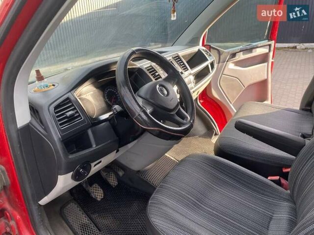 Червоний Фольксваген Transporter, об'ємом двигуна 2 л та пробігом 265 тис. км за 14900 $, фото 12 на Automoto.ua