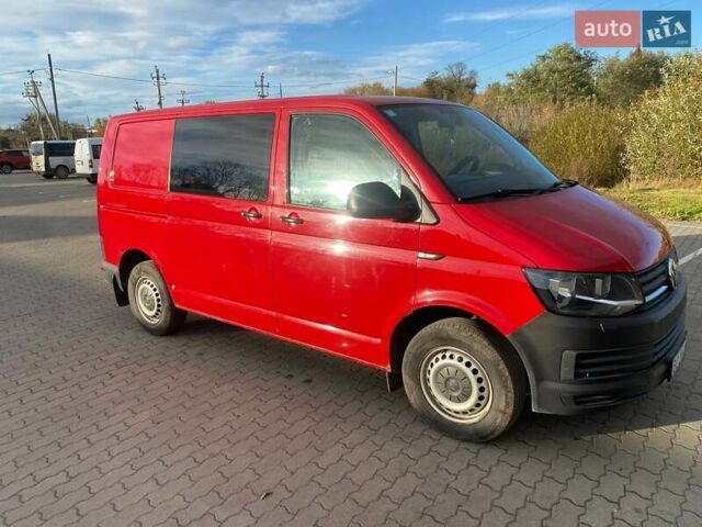 Червоний Фольксваген Transporter, об'ємом двигуна 2 л та пробігом 265 тис. км за 14900 $, фото 1 на Automoto.ua