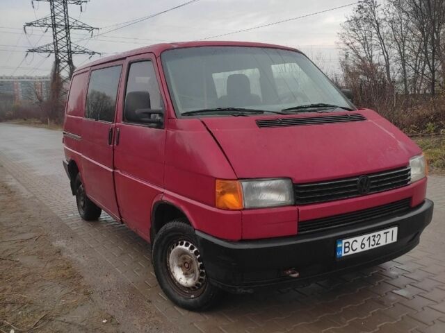 Червоний Фольксваген Transporter, об'ємом двигуна 1.8 л та пробігом 450 тис. км за 2300 $, фото 1 на Automoto.ua