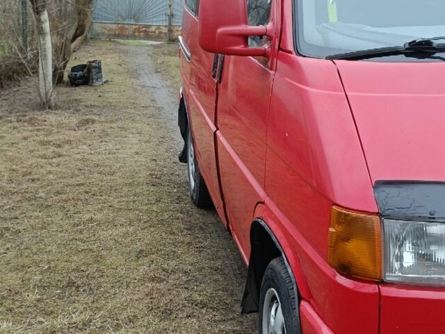 Червоний Фольксваген Transporter, об'ємом двигуна 1.9 л та пробігом 670 тис. км за 3000 $, фото 2 на Automoto.ua