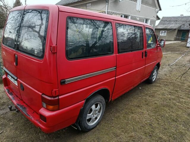 Червоний Фольксваген Transporter, об'ємом двигуна 1.9 л та пробігом 670 тис. км за 3000 $, фото 6 на Automoto.ua