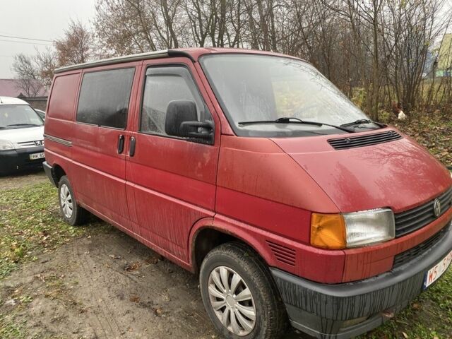 Червоний Фольксваген Transporter, об'ємом двигуна 1.9 л та пробігом 250 тис. км за 2700 $, фото 1 на Automoto.ua