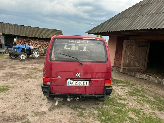 Червоний Фольксваген Transporter, об'ємом двигуна 2.4 л та пробігом 500 тис. км за 3900 $, фото 3 на Automoto.ua