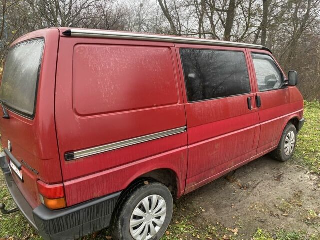Червоний Фольксваген Transporter, об'ємом двигуна 1.9 л та пробігом 250 тис. км за 2700 $, фото 3 на Automoto.ua