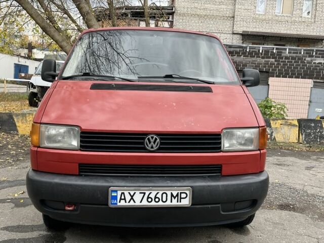 Фольксваген Transporter 1996 у Харкові на Automoto.ua Червоний Фольксваген Transporter, об'ємом двигуна 1.9 л та пробігом 366 тис. км за 5600 $, фото 2 на Automoto.ua