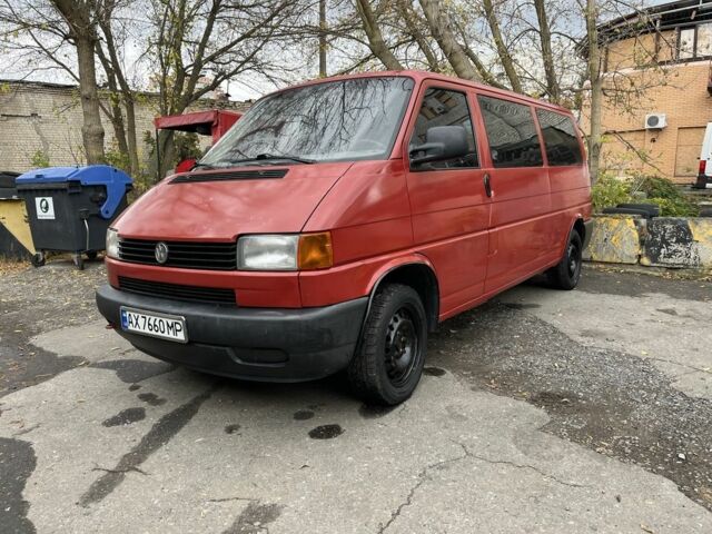 Фольксваген Transporter 1996 у Харкові на Automoto.ua Червоний Фольксваген Transporter, об'ємом двигуна 1.9 л та пробігом 366 тис. км за 5600 $, фото 1 на Automoto.ua
