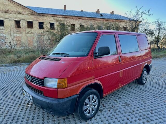 Красный Фольксваген Transporter, объемом двигателя 1.9 л и пробегом 320 тыс. км за 4650 $, фото 7 на Automoto.ua