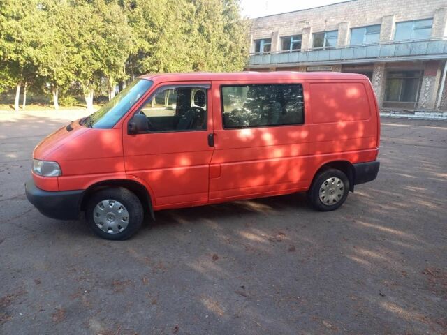 Червоний Фольксваген Transporter, об'ємом двигуна 1.9 л та пробігом 201 тис. км за 7800 $, фото 6 на Automoto.ua