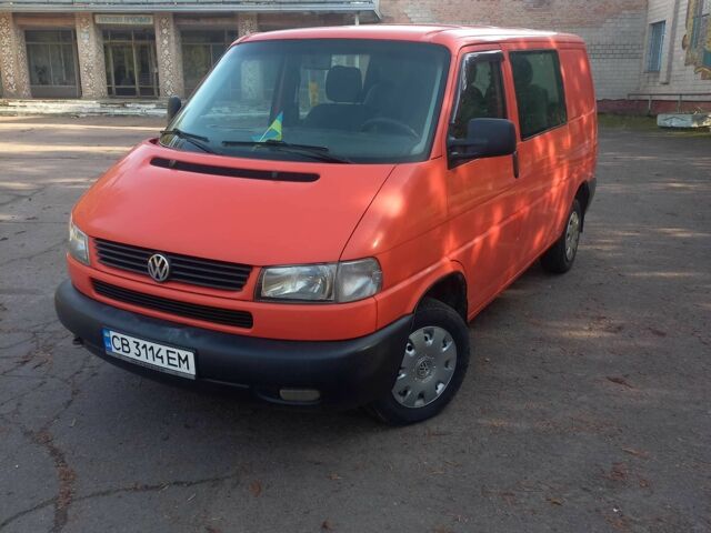Червоний Фольксваген Transporter, об'ємом двигуна 1.9 л та пробігом 201 тис. км за 7800 $, фото 5 на Automoto.ua