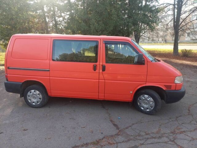 Червоний Фольксваген Transporter, об'ємом двигуна 1.9 л та пробігом 201 тис. км за 7800 $, фото 3 на Automoto.ua