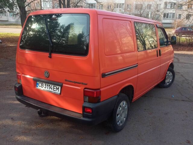 Червоний Фольксваген Transporter, об'ємом двигуна 1.9 л та пробігом 201 тис. км за 7800 $, фото 2 на Automoto.ua
