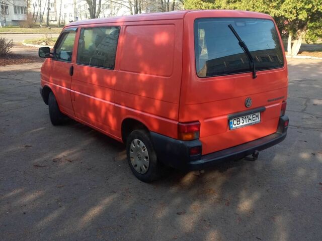 Червоний Фольксваген Transporter, об'ємом двигуна 1.9 л та пробігом 201 тис. км за 7800 $, фото 1 на Automoto.ua