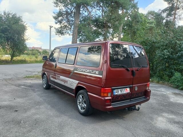 Красный Фольксваген Transporter, объемом двигателя 2.5 л и пробегом 527 тыс. км за 6700 $, фото 6 на Automoto.ua