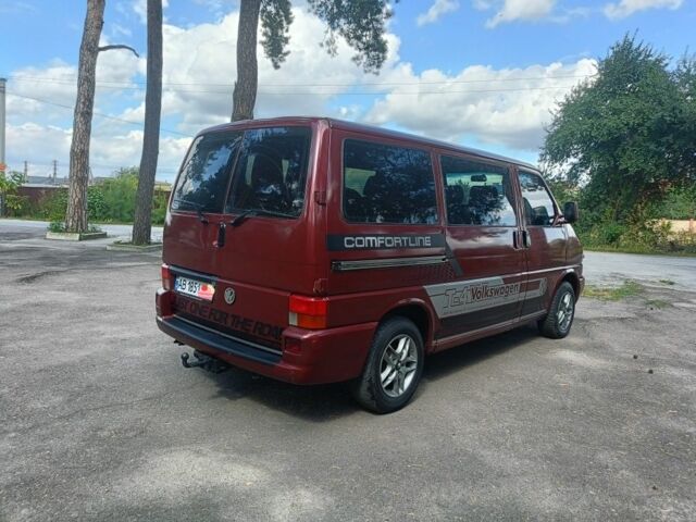 Красный Фольксваген Transporter, объемом двигателя 2.5 л и пробегом 527 тыс. км за 6700 $, фото 9 на Automoto.ua