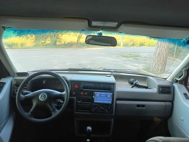 Красный Фольксваген Transporter, объемом двигателя 2.5 л и пробегом 527 тыс. км за 6700 $, фото 20 на Automoto.ua