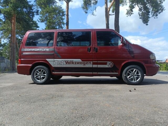 Красный Фольксваген Transporter, объемом двигателя 2.5 л и пробегом 527 тыс. км за 6700 $, фото 2 на Automoto.ua