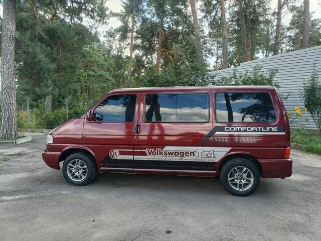 Красный Фольксваген Transporter, объемом двигателя 2.5 л и пробегом 527 тыс. км за 6700 $, фото 8 на Automoto.ua
