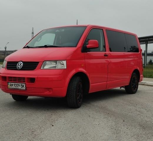 Красный Фольксваген Transporter, объемом двигателя 1.9 л и пробегом 345 тыс. км за 8000 $, фото 19 на Automoto.ua