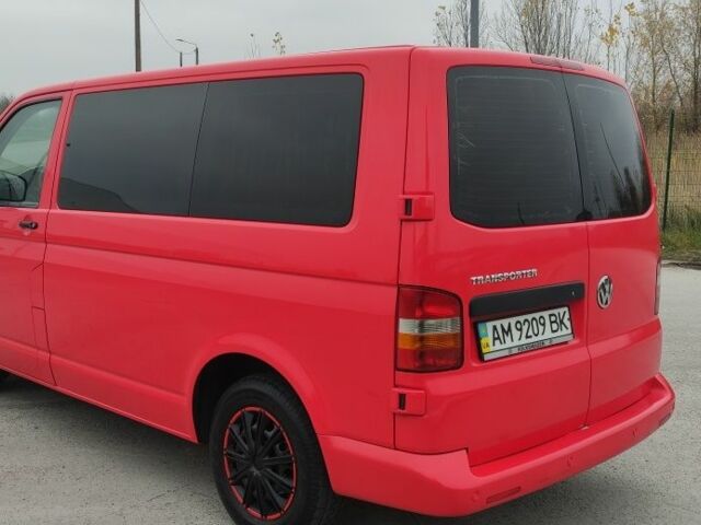 Красный Фольксваген Transporter, объемом двигателя 1.9 л и пробегом 345 тыс. км за 8000 $, фото 20 на Automoto.ua