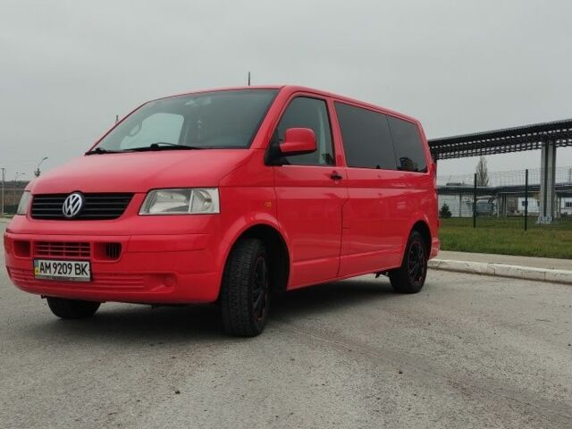 Красный Фольксваген Transporter, объемом двигателя 1.9 л и пробегом 345 тыс. км за 8000 $, фото 17 на Automoto.ua