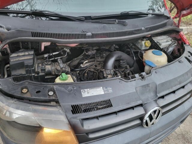 Червоний Фольксваген Transporter, об'ємом двигуна 2 л та пробігом 446 тис. км за 14100 $, фото 22 на Automoto.ua