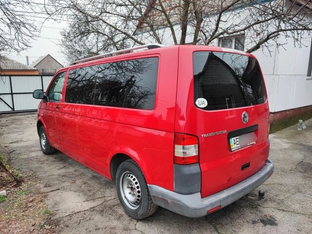 Червоний Фольксваген Transporter, об'ємом двигуна 2 л та пробігом 446 тис. км за 14100 $, фото 1 на Automoto.ua