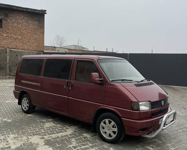 Красный Фольксваген Transporter, объемом двигателя 1.97 л и пробегом 300 тыс. км за 2999 $, фото 27 на Automoto.ua