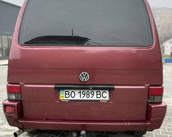 Красный Фольксваген Transporter, объемом двигателя 1.97 л и пробегом 300 тыс. км за 2999 $, фото 34 на Automoto.ua