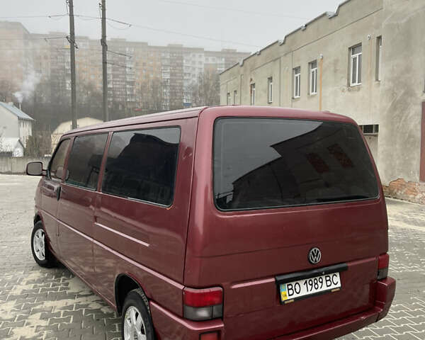 Красный Фольксваген Transporter, объемом двигателя 1.97 л и пробегом 300 тыс. км за 2999 $, фото 7 на Automoto.ua