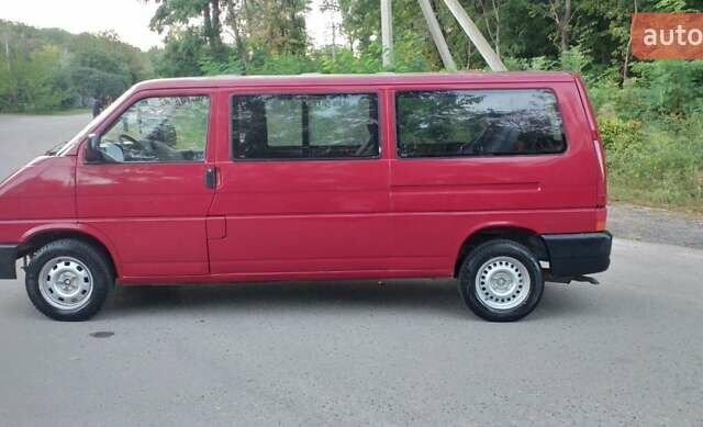 Червоний Фольксваген Transporter, об'ємом двигуна 2.4 л та пробігом 459 тис. км за 5200 $, фото 1 на Automoto.ua