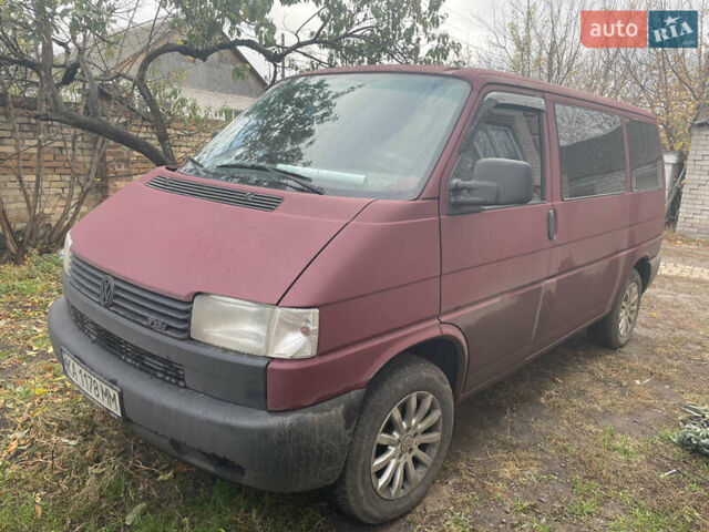Червоний Фольксваген Transporter, об'ємом двигуна 1.9 л та пробігом 420 тис. км за 5099 $, фото 1 на Automoto.ua