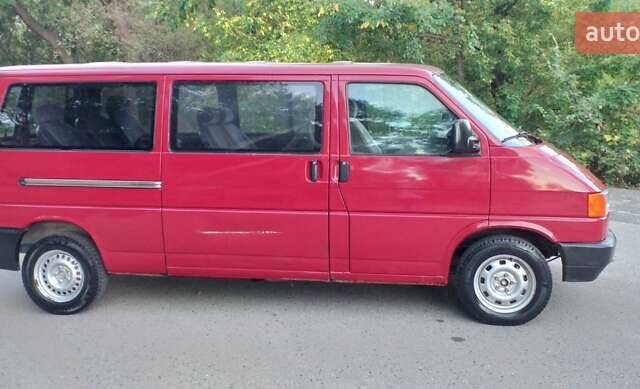 Червоний Фольксваген Transporter, об'ємом двигуна 2.4 л та пробігом 459 тис. км за 5200 $, фото 4 на Automoto.ua