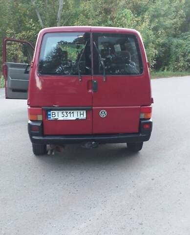 Червоний Фольксваген Transporter, об'ємом двигуна 2.4 л та пробігом 459 тис. км за 5200 $, фото 7 на Automoto.ua