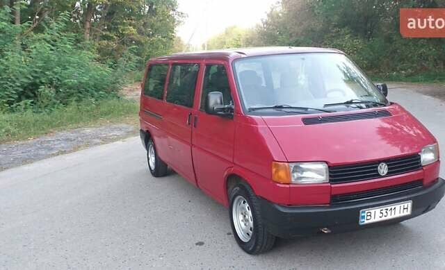 Червоний Фольксваген Transporter, об'ємом двигуна 2.4 л та пробігом 459 тис. км за 5200 $, фото 5 на Automoto.ua