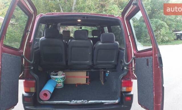 Червоний Фольксваген Transporter, об'ємом двигуна 2.4 л та пробігом 459 тис. км за 5200 $, фото 12 на Automoto.ua