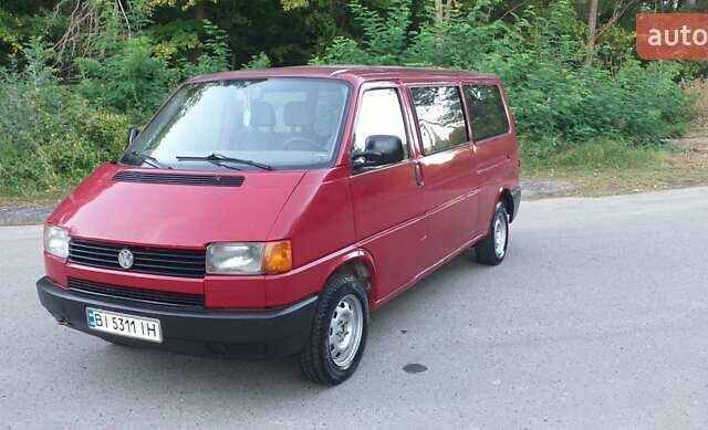 Червоний Фольксваген Transporter, об'ємом двигуна 2.4 л та пробігом 459 тис. км за 5200 $, фото 9 на Automoto.ua