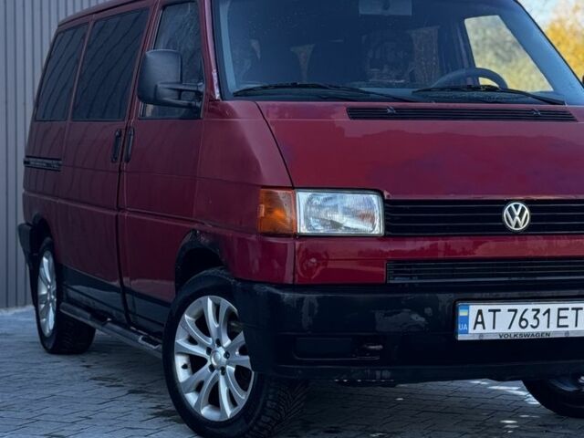 Красный Фольксваген Transporter, объемом двигателя 1.9 л и пробегом 324 тыс. км за 4500 $, фото 19 на Automoto.ua