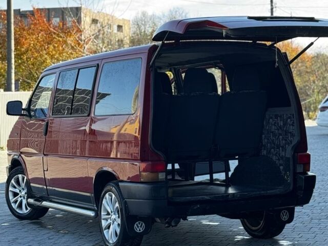 Красный Фольксваген Transporter, объемом двигателя 1.9 л и пробегом 324 тыс. км за 4500 $, фото 16 на Automoto.ua