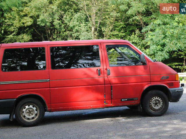 Красный Фольксваген Transporter, объемом двигателя 0 л и пробегом 608 тыс. км за 4300 $, фото 1 на Automoto.ua