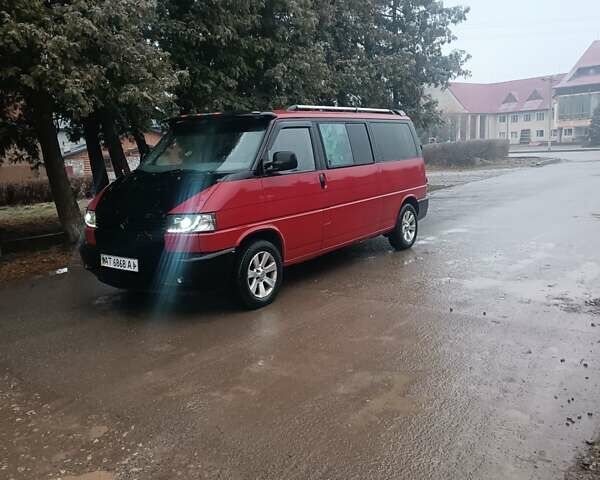 Красный Фольксваген Transporter, объемом двигателя 2.5 л и пробегом 533 тыс. км за 5900 $, фото 5 на Automoto.ua
