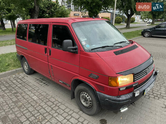 Червоний Фольксваген Transporter, об'ємом двигуна 2.46 л та пробігом 608 тис. км за 4599 $, фото 2 на Automoto.ua