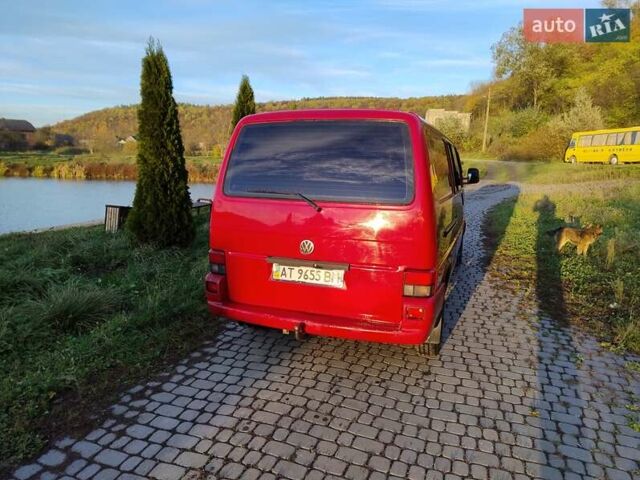 Червоний Фольксваген Transporter, об'ємом двигуна 2.46 л та пробігом 280 тис. км за 8600 $, фото 13 на Automoto.ua