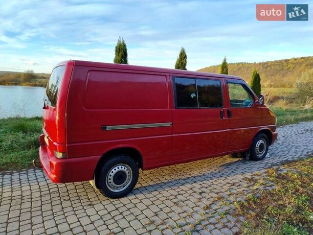 Червоний Фольксваген Transporter, об'ємом двигуна 2.46 л та пробігом 280 тис. км за 8600 $, фото 11 на Automoto.ua