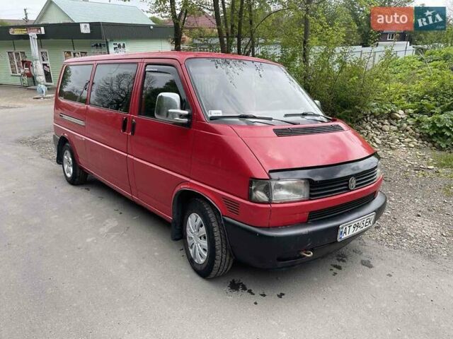 Красный Фольксваген Transporter, объемом двигателя 2.46 л и пробегом 264 тыс. км за 6800 $, фото 3 на Automoto.ua