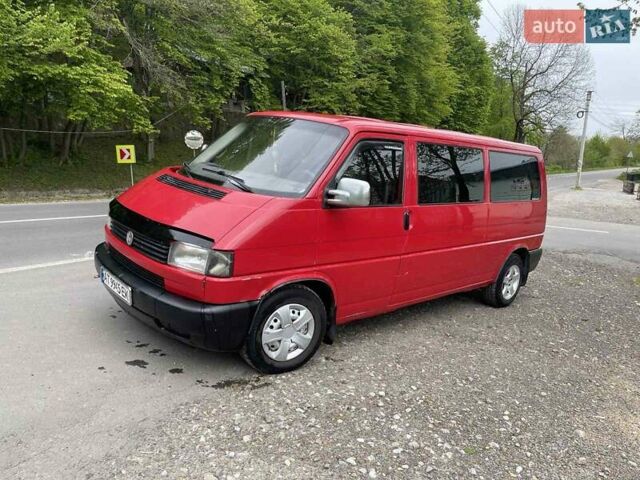 Красный Фольксваген Transporter, объемом двигателя 2.46 л и пробегом 264 тыс. км за 6800 $, фото 5 на Automoto.ua