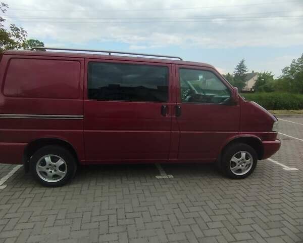 Красный Фольксваген Transporter, объемом двигателя 2.5 л и пробегом 420 тыс. км за 8000 $, фото 20 на Automoto.ua