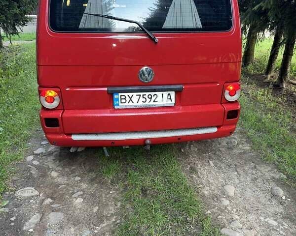 Червоний Фольксваген Transporter, об'ємом двигуна 1.9 л та пробігом 400 тис. км за 5800 $, фото 8 на Automoto.ua