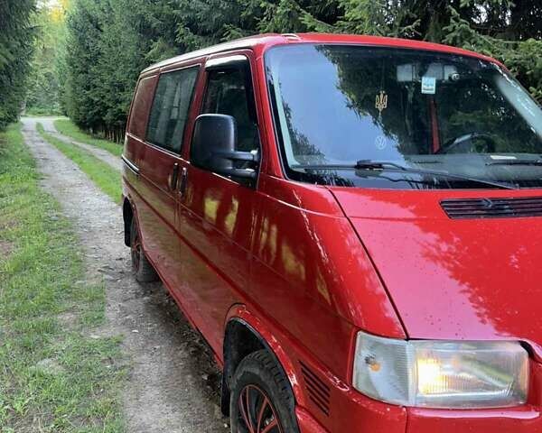 Червоний Фольксваген Transporter, об'ємом двигуна 1.9 л та пробігом 400 тис. км за 5800 $, фото 4 на Automoto.ua
